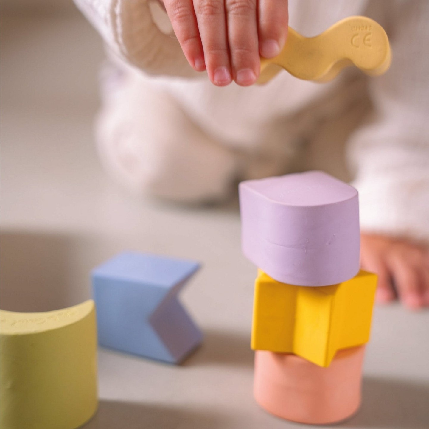 Set de 3 Figuras Star Caucho Natural