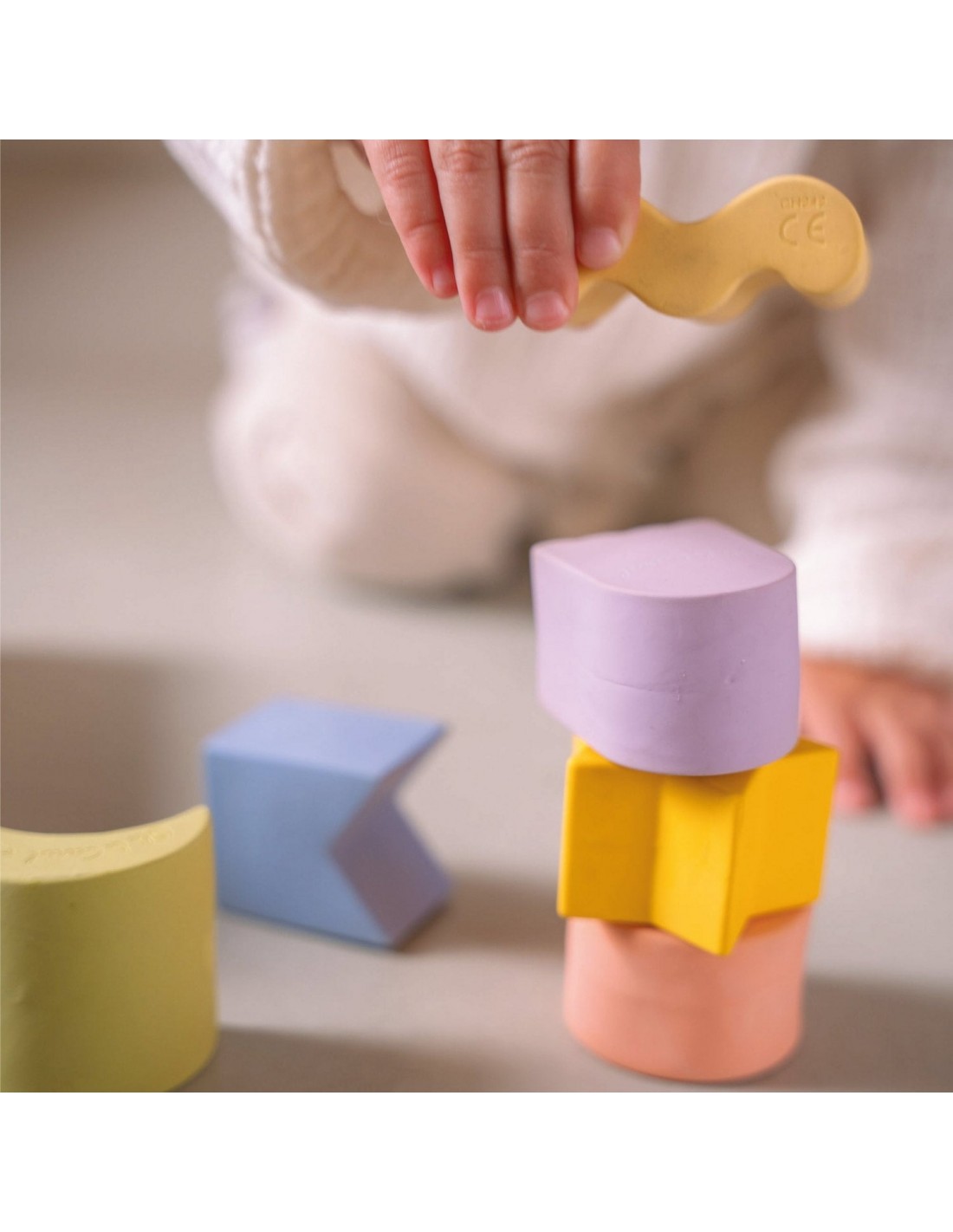 Set de 3 Figuras Star Caucho Natural