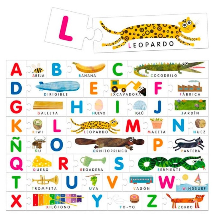 Alfabeto Táctil Montessori