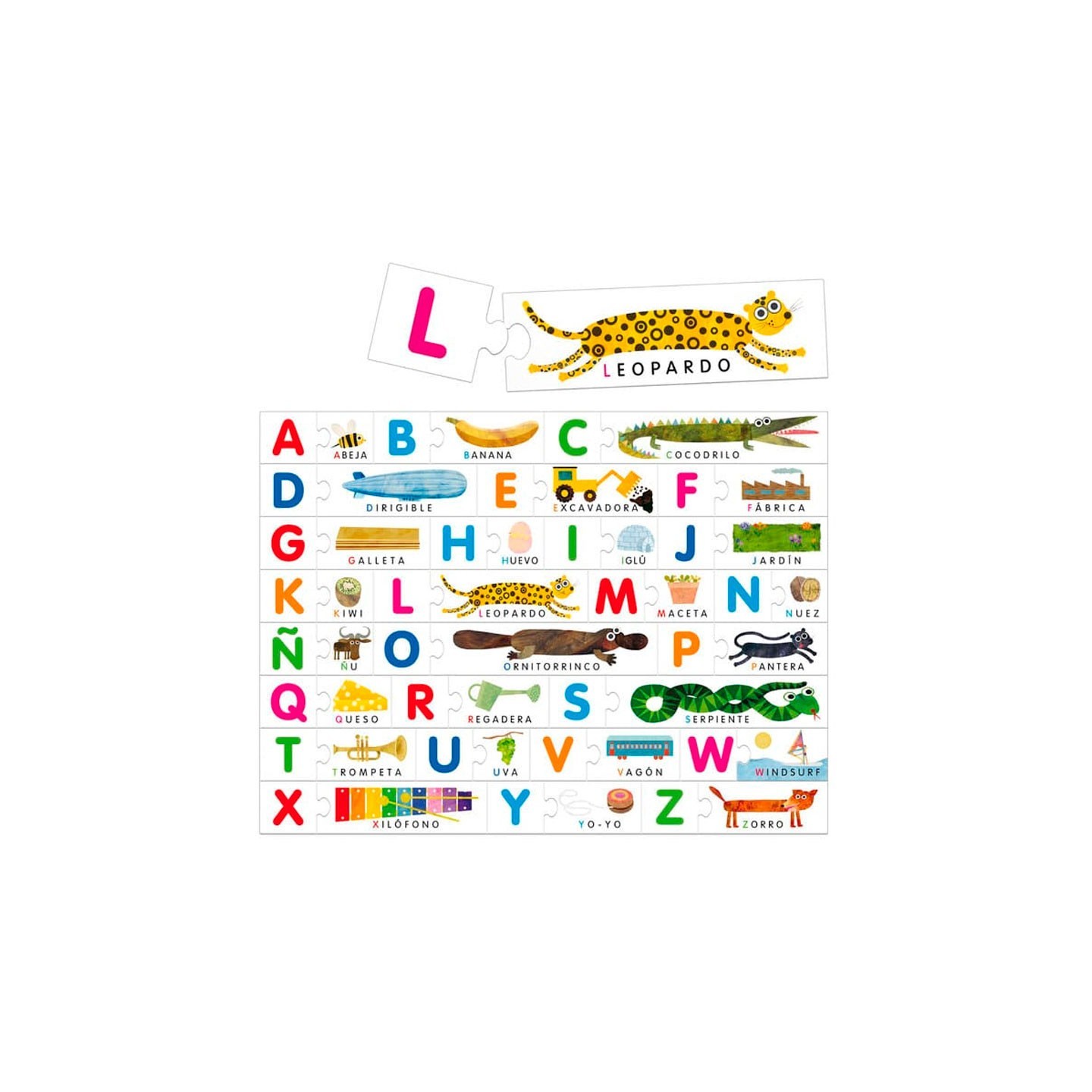 Alfabeto Táctil Montessori