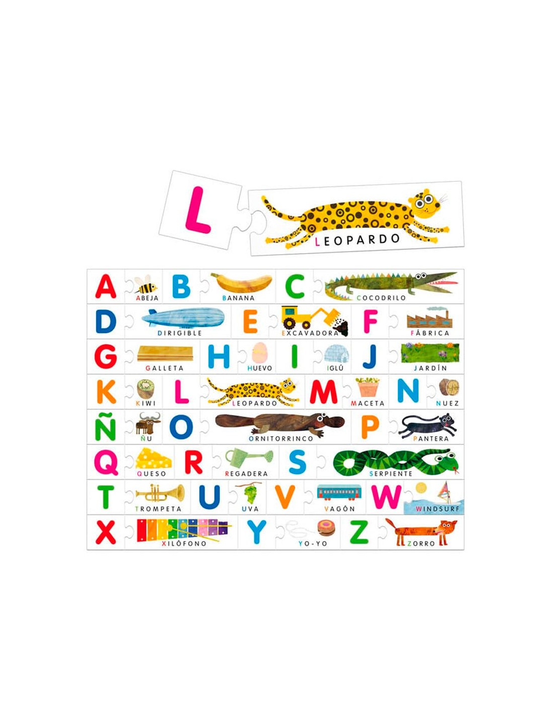 Alfabeto Táctil Montessori