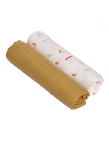 Muselina Bambú Spicy Orange 120 x 120