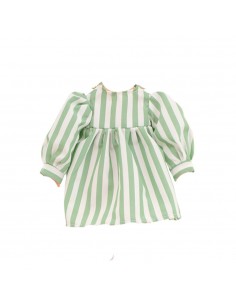 Conjunto de ropa muñecas - Vestido a rayas