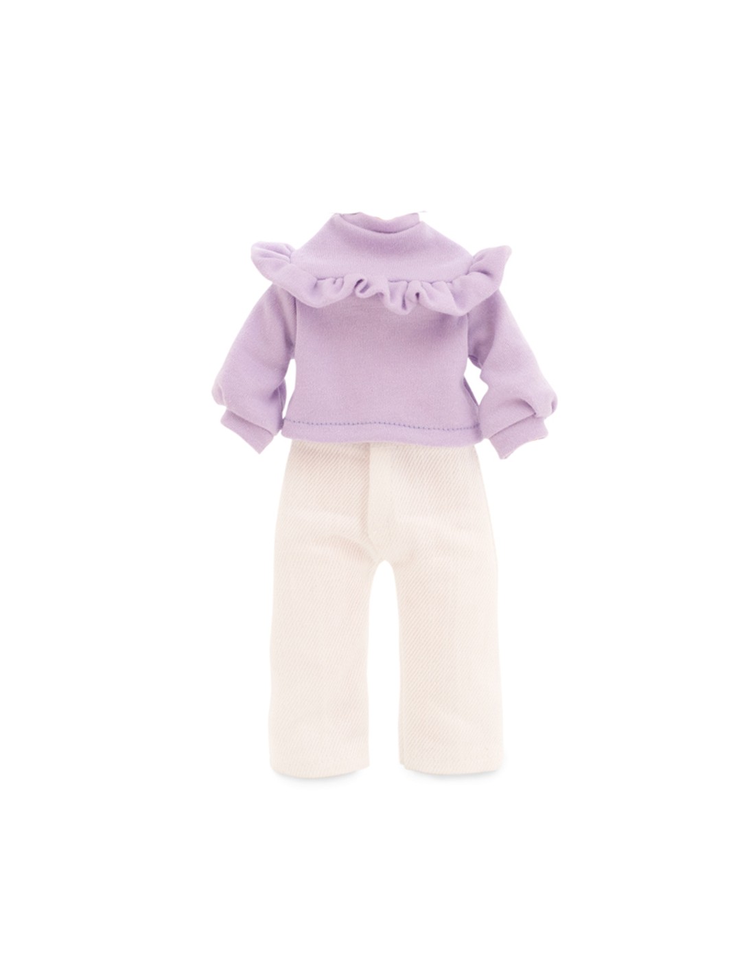 Conjunto de ropa muñecas - Jersey Morado