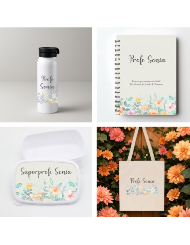Pack Profe Energy Floral + Regalo