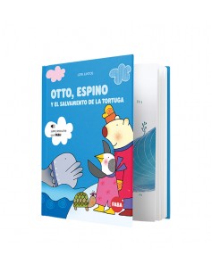 Libro Cuentacuentos Faba - Otto, Espino y el Salvamento de la Tortuga