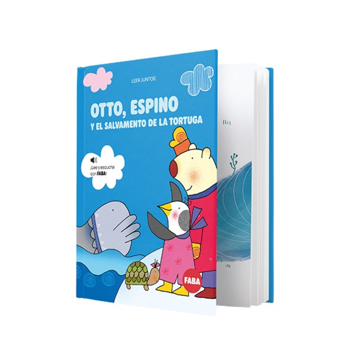 Libro Cuentacuentos Faba - Otto, Espino y el Salvamento de la Tortuga