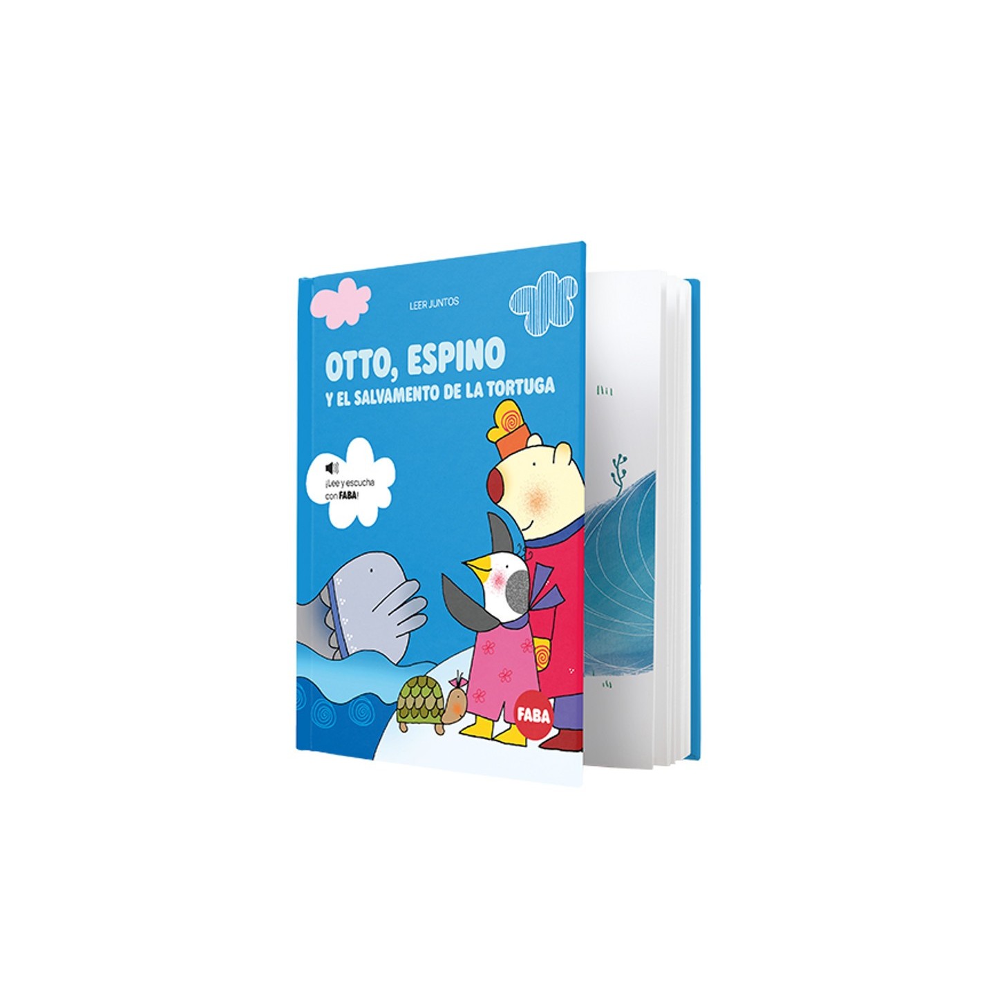 Libro Cuentacuentos Faba - Otto, Espino y el Salvamento de la Tortuga
