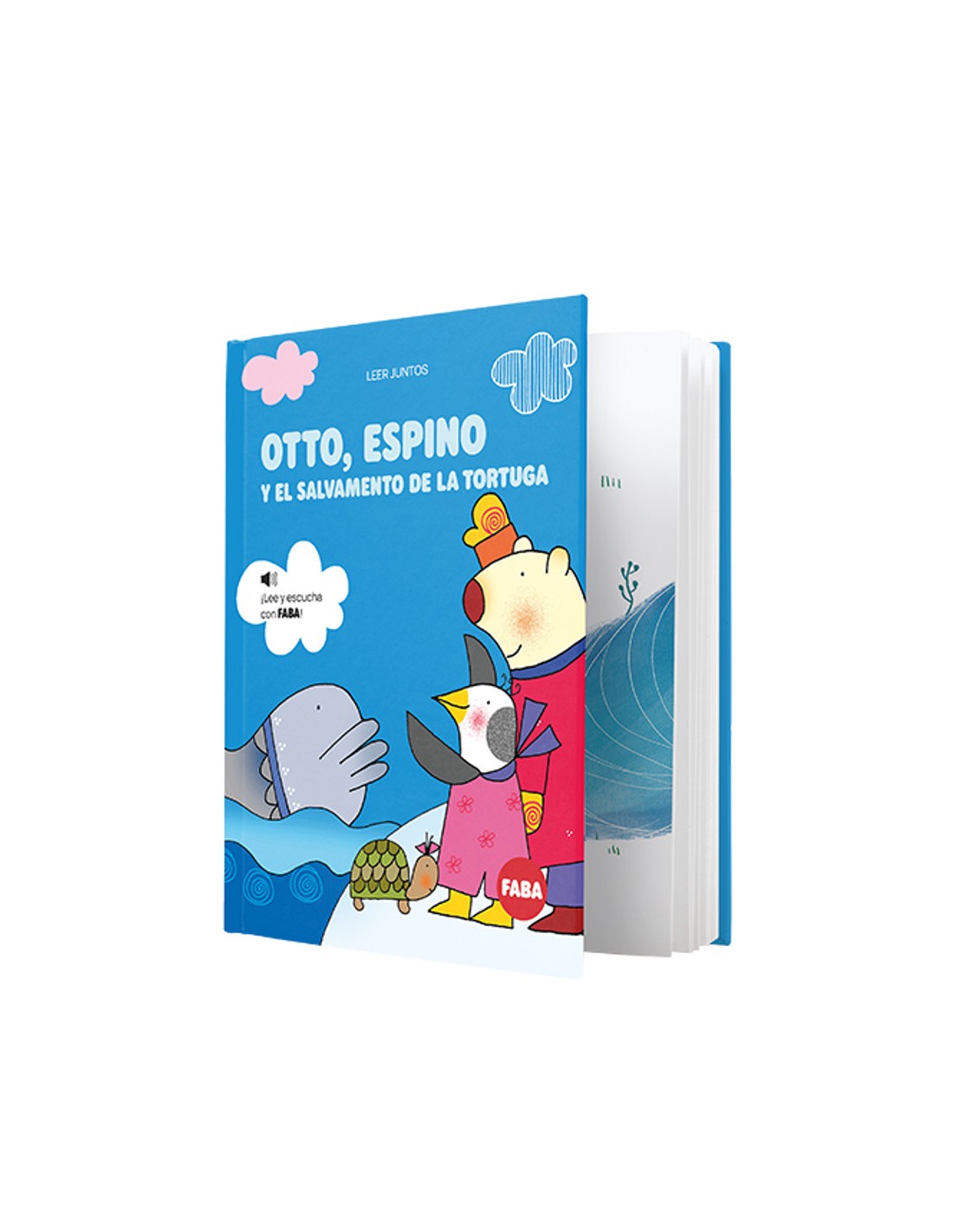 Libro Cuentacuentos Faba - Otto, Espino y el Salvamento de la Tortuga