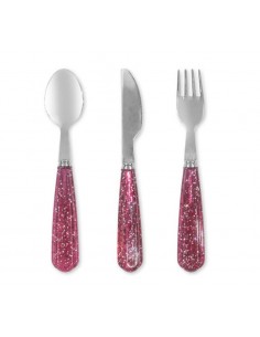 Cubiertos Glitter