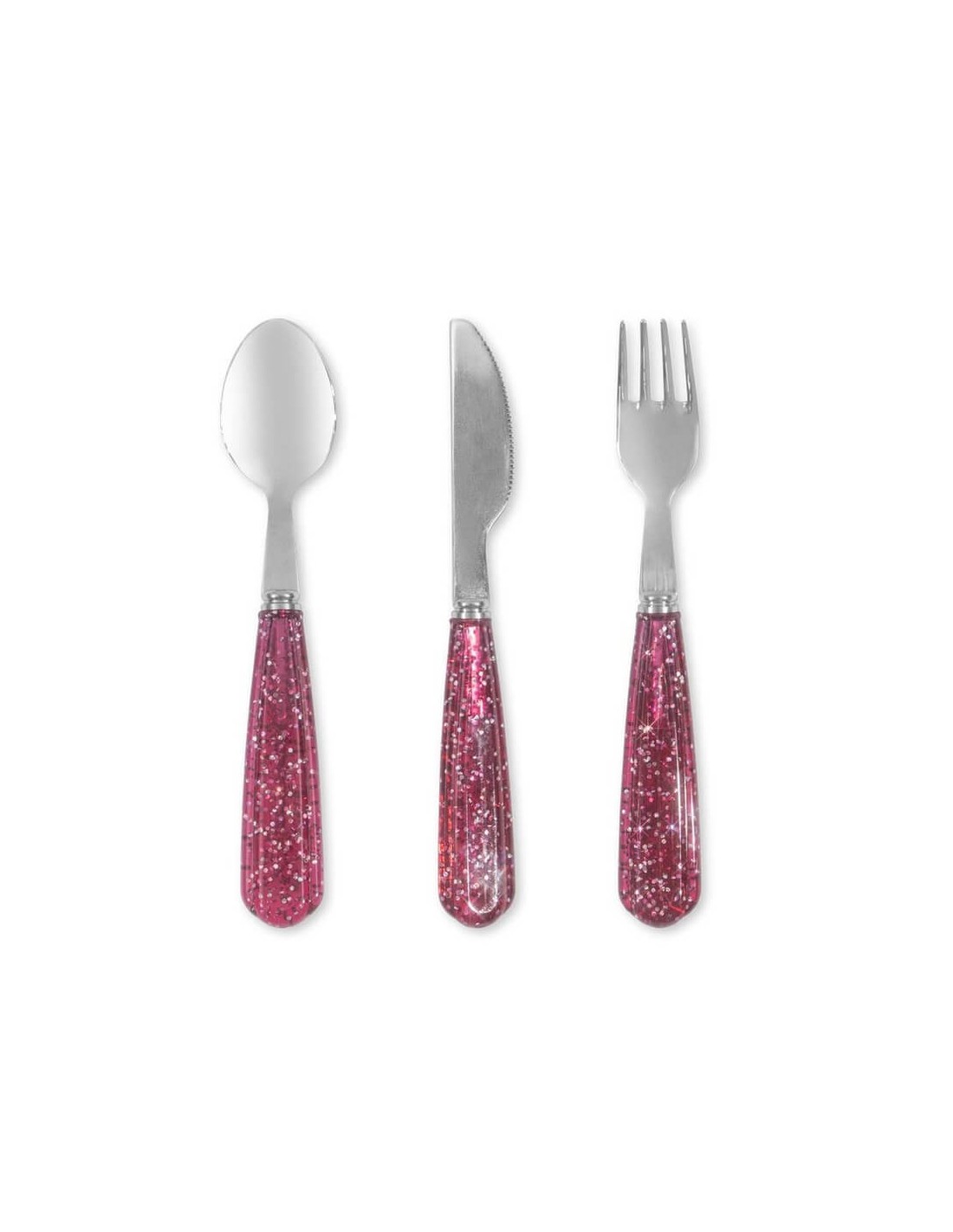 Cubiertos Glitter