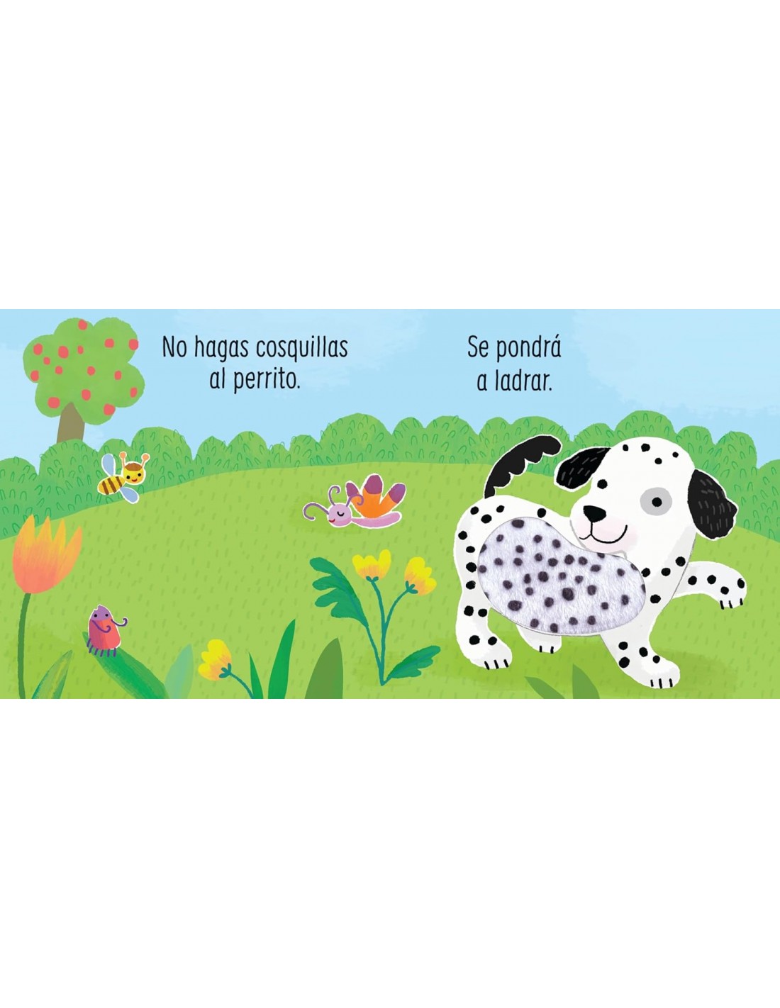 No hagas cosquillas al perrito