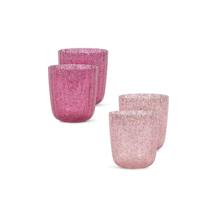 Pack 4 Vasos Glitter