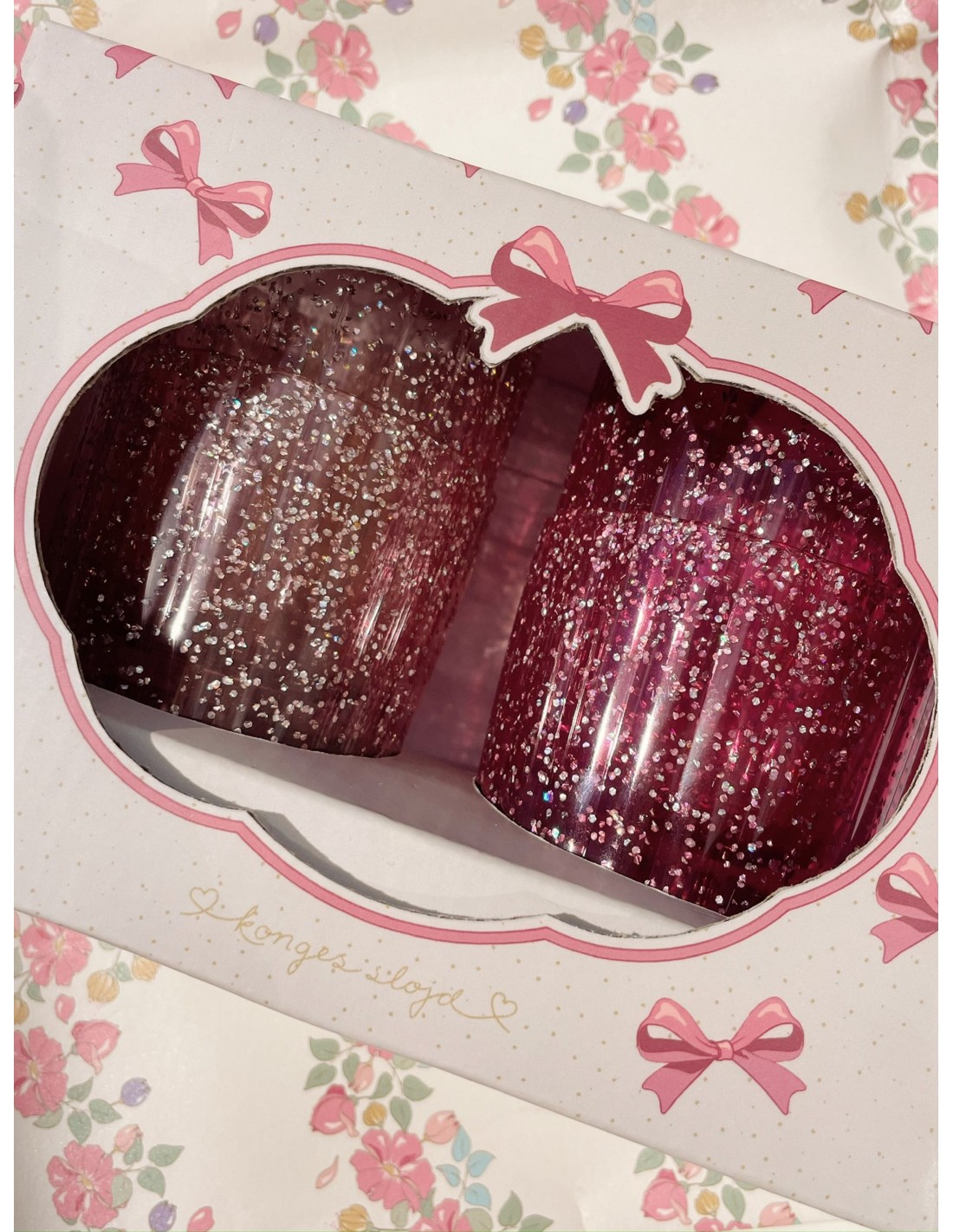 Pack 4 Vasos Glitter