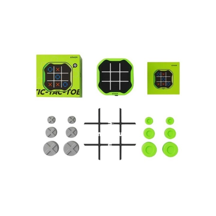Giiker Tic-Tac-Toe Bolt - 3 en Raya Electrónico Verde