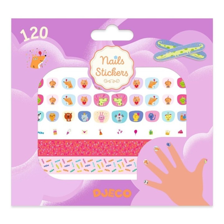 Adhesivos para uñas - Feliz Cumpleaños