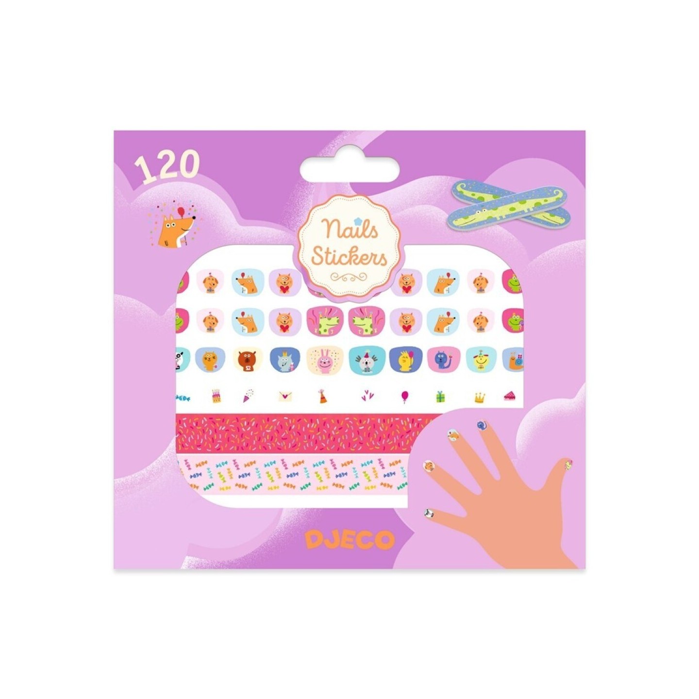 Adhesivos para uñas - Feliz Cumpleaños