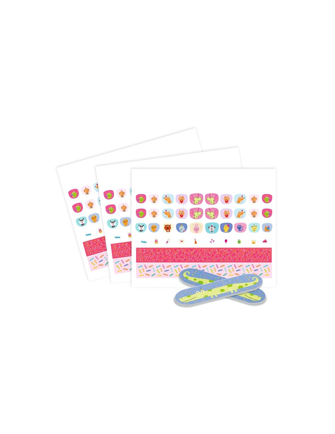 Adhesivos para uñas - Feliz Cumpleaños