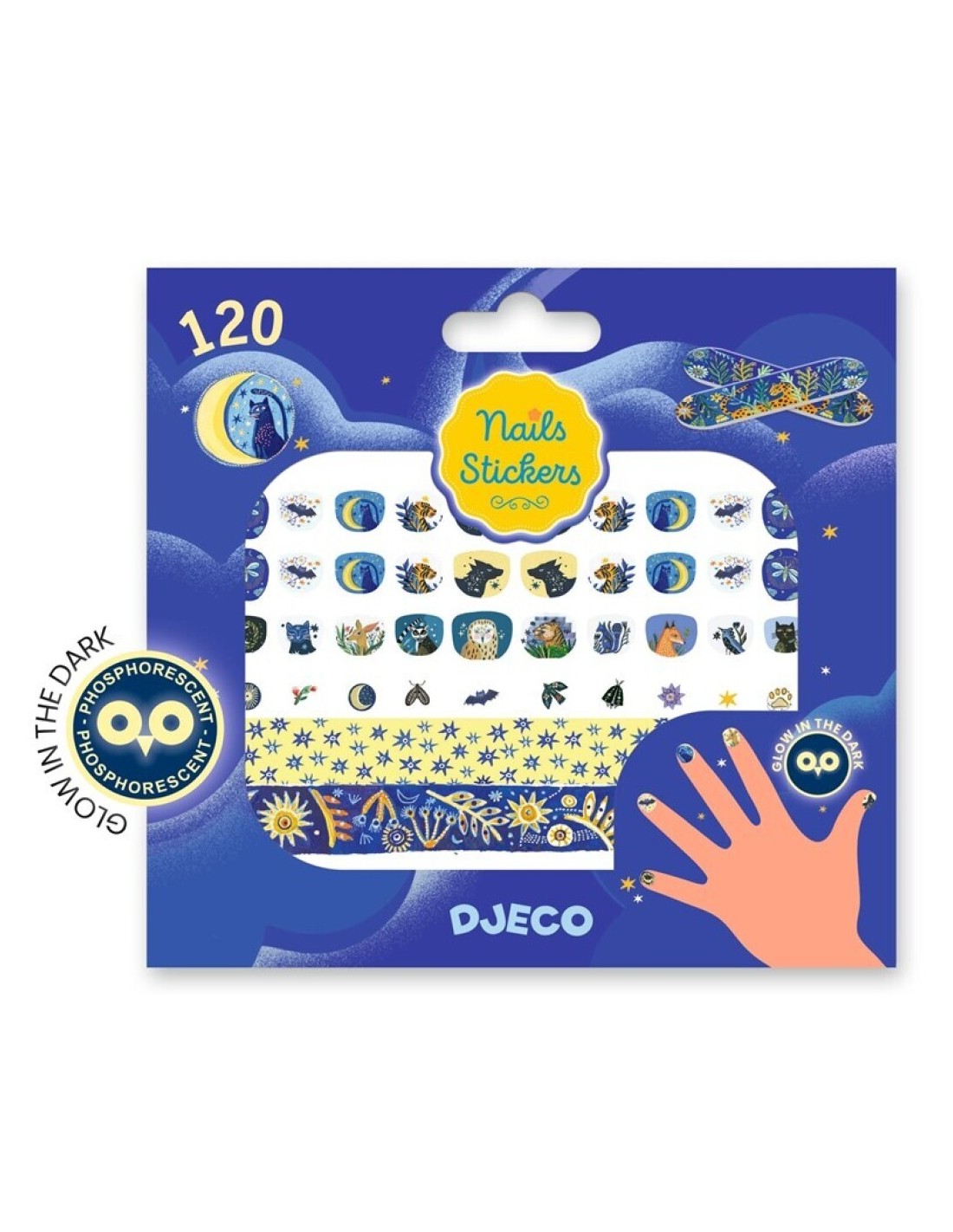 Adhesivos para uñas - Reflejos de Luna
