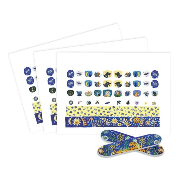 Adhesivos para uñas - Reflejos de Luna
