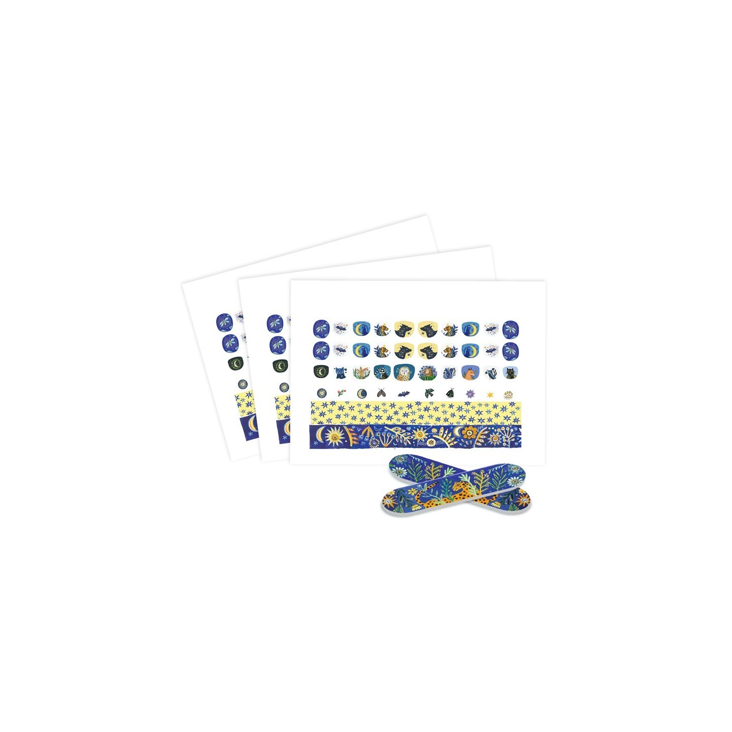 Adhesivos para uñas - Reflejos de Luna