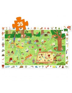 Puzle de Observación El Jardín de los Amiguitos 35 Piezas 2