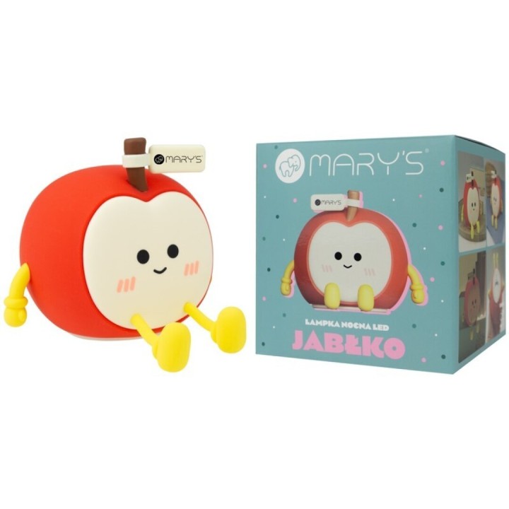 Lámpara de noche Quitamiedos LED Manzana