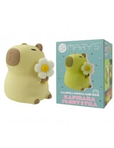 Lámpara de noche Quitamiedos LED RGB Capybara Florista