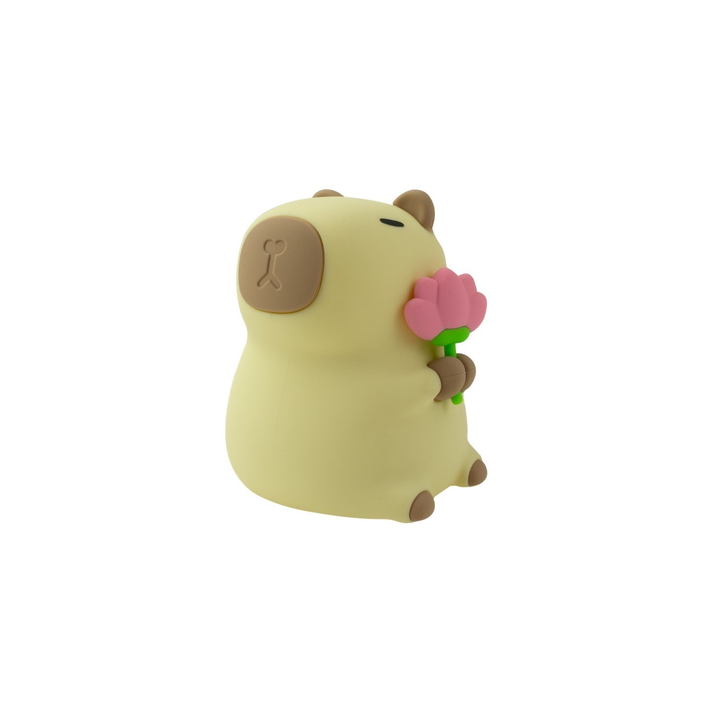 Lámpara de noche Quitamiedos LED RGB Capybara Florista
