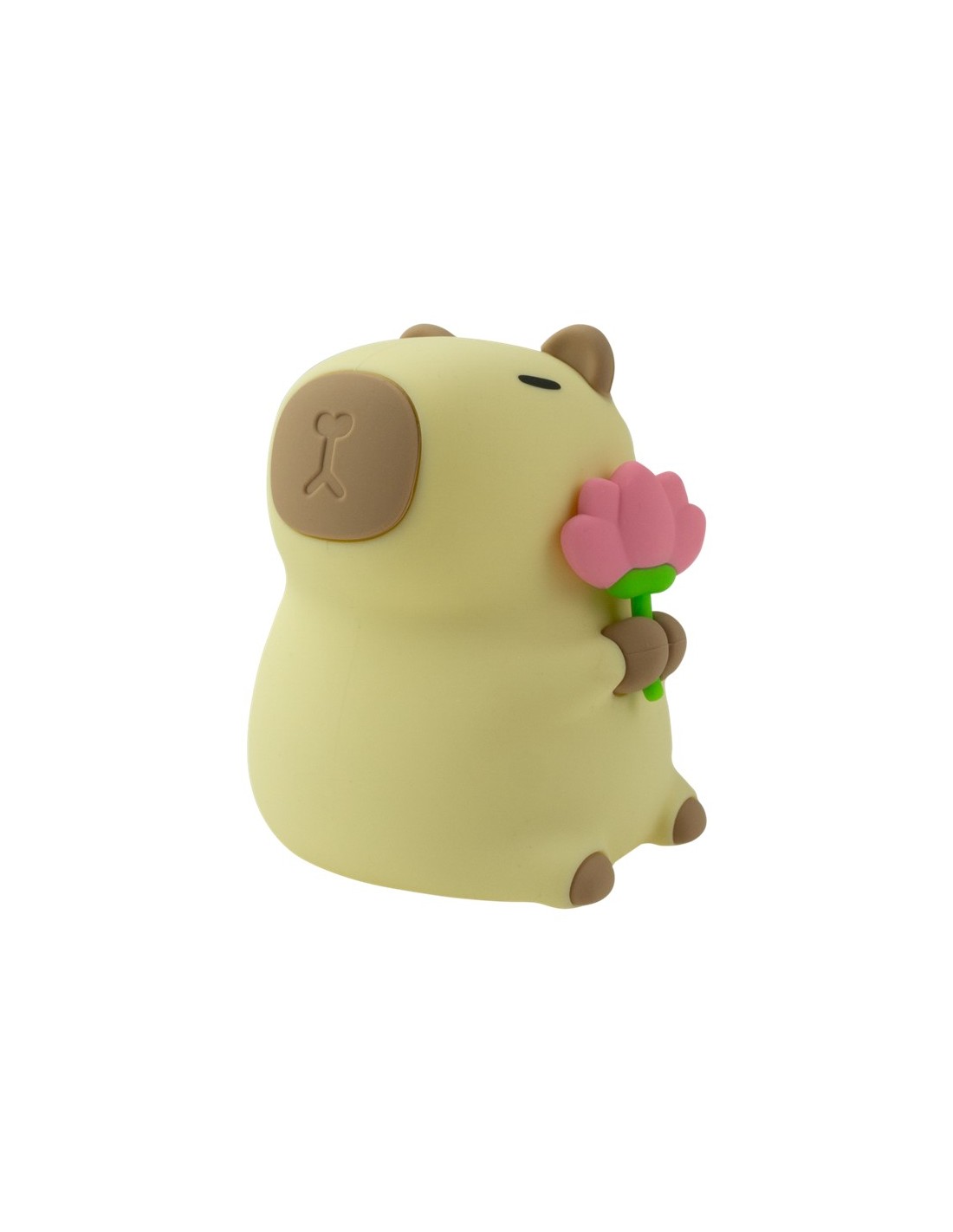 Lámpara de noche Quitamiedos LED RGB Capybara Florista