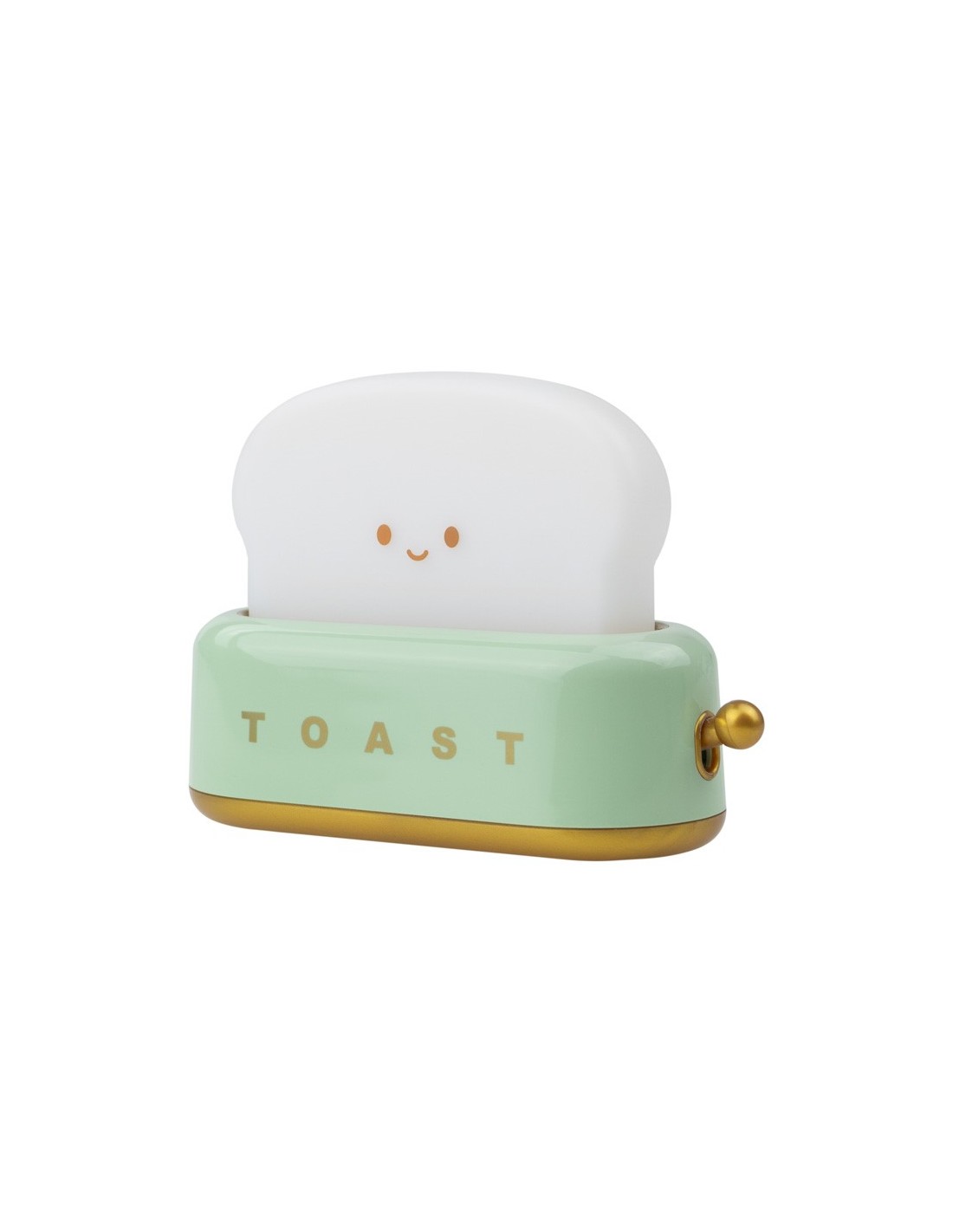 Lámpara de noche Quitamiedos LED Tostadora Verde