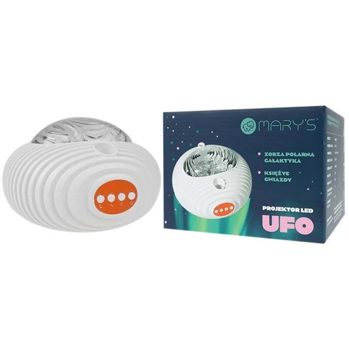 Proyector Ufo Galaxy RGBW con control remoto