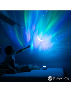 Proyector Ufo Galaxy RGBW con control remoto 2