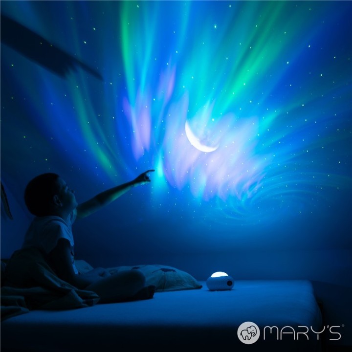 Proyector Ufo Galaxy RGBW con control remoto