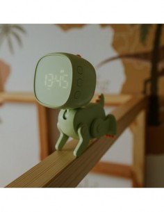 Despertador Robo Dino Verde 2