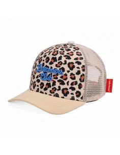 Gorra Camionero Infantil Léopard Beige