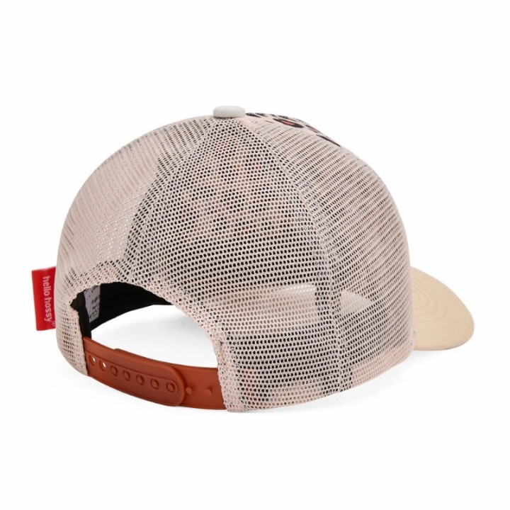 Gorra Camionero Infantil Léopard Beige