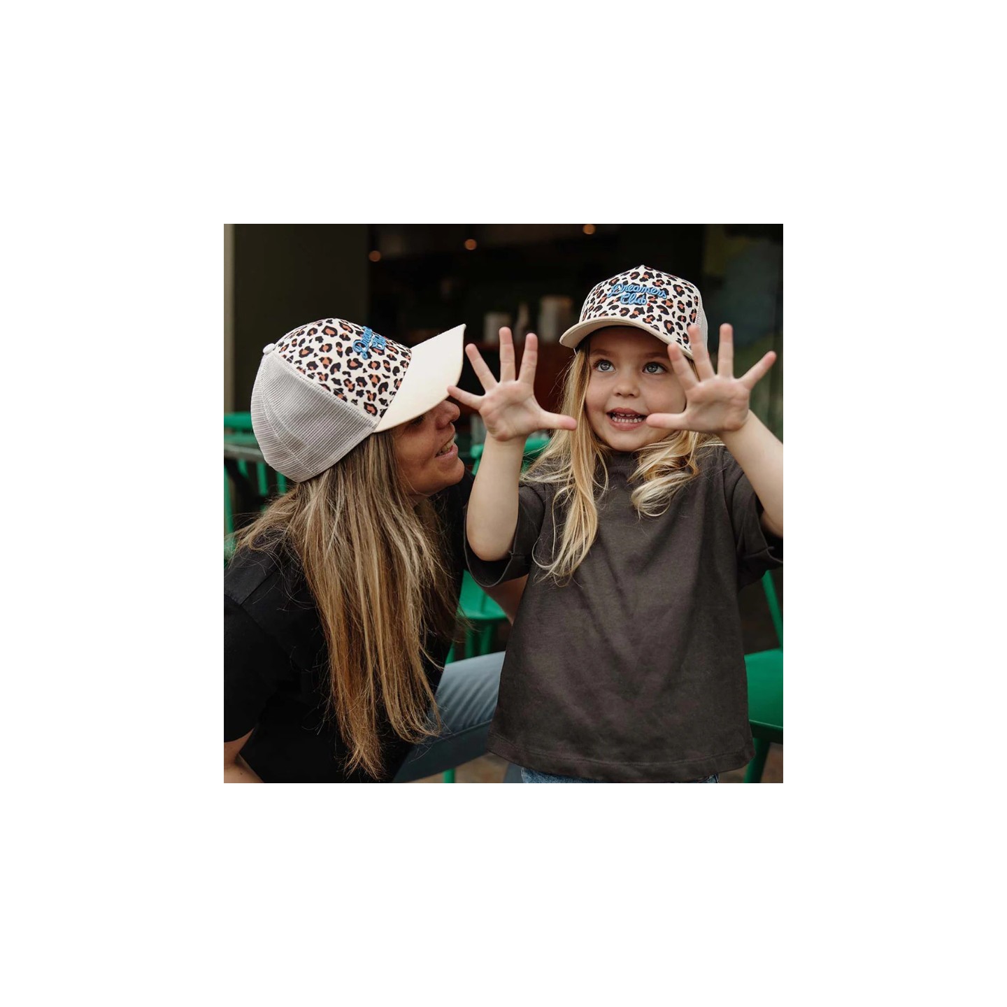 Gorra Camionero Infantil Léopard Beige