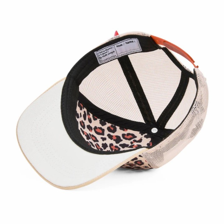 Gorra Camionero Infantil Léopard Beige