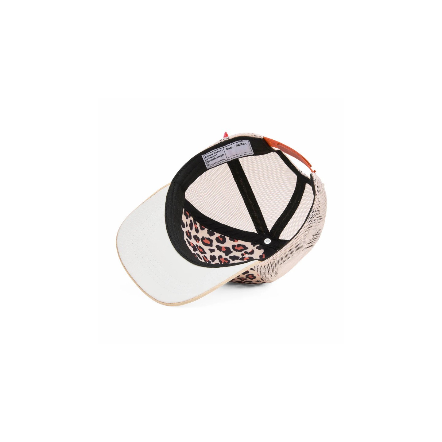 Gorra Camionero Infantil Léopard Beige