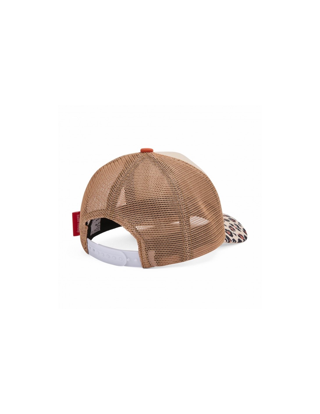 Gorra Camionero Infantil Léopard Marrón