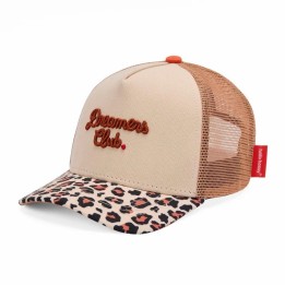 Gorra Camionero Infantil Léopard Marrón