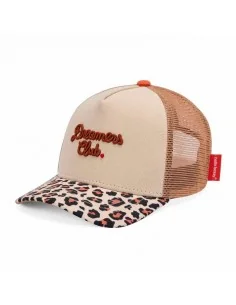 Gorra Camionero Infantil Léopard Marrón