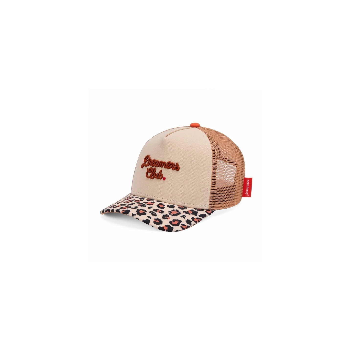 Gorra Camionero Infantil Léopard Marrón