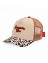 Gorra Camionero Infantil Léopard Marrón