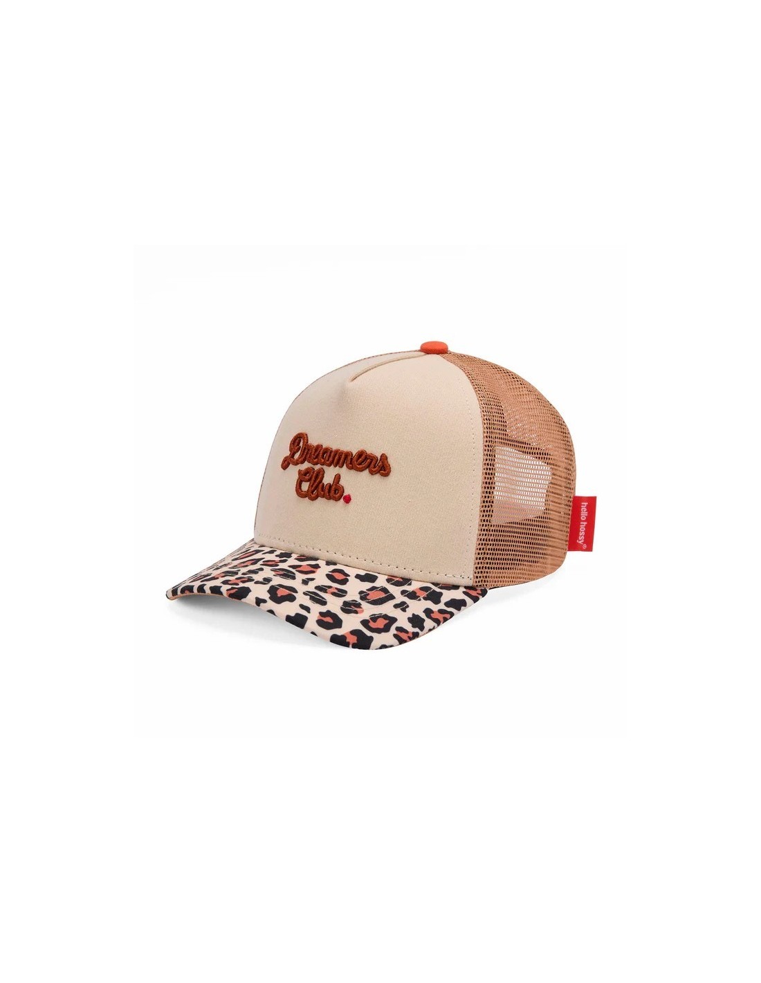 Gorra Camionero Infantil Léopard Marrón
