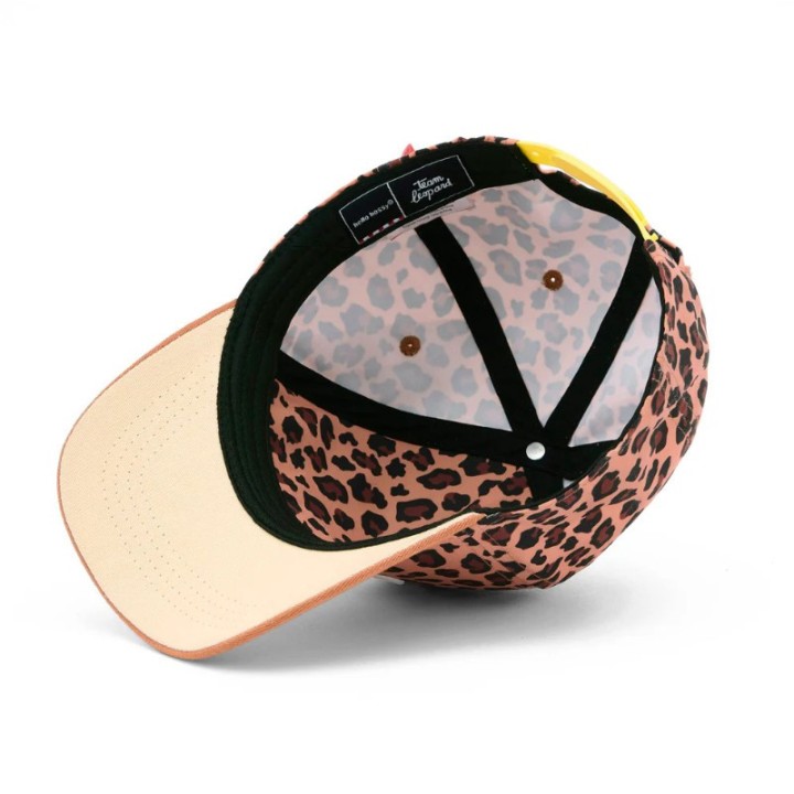 Gorra Camionero Infantil Léopard Coral