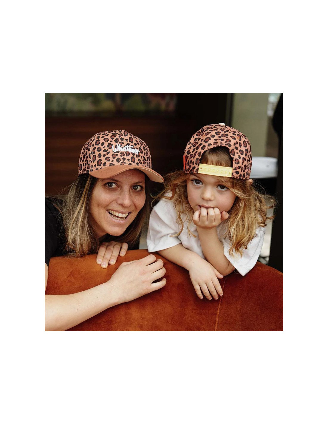 Gorra Camionero Infantil Léopard Coral