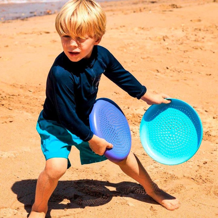 Frisbee y tamizador FliBi azul