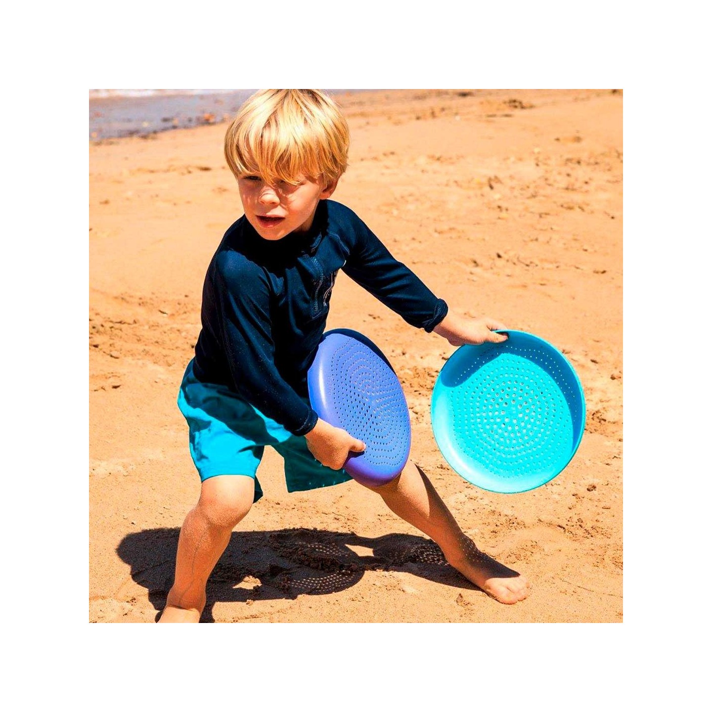 Frisbee y tamizador FliBi verde